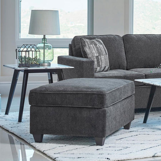 Mccord - Rectangular Upholstered Ottoman - Dark Gray - JaxCo Furniture