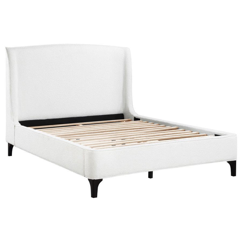 Mosby - Upholstered Wingback Bed - JaxCo Furniture