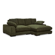 Plunge - Sectional - Dark Green - JaxCo Furniture