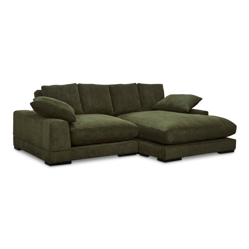 Plunge - Sectional - Dark Green - JaxCo Furniture