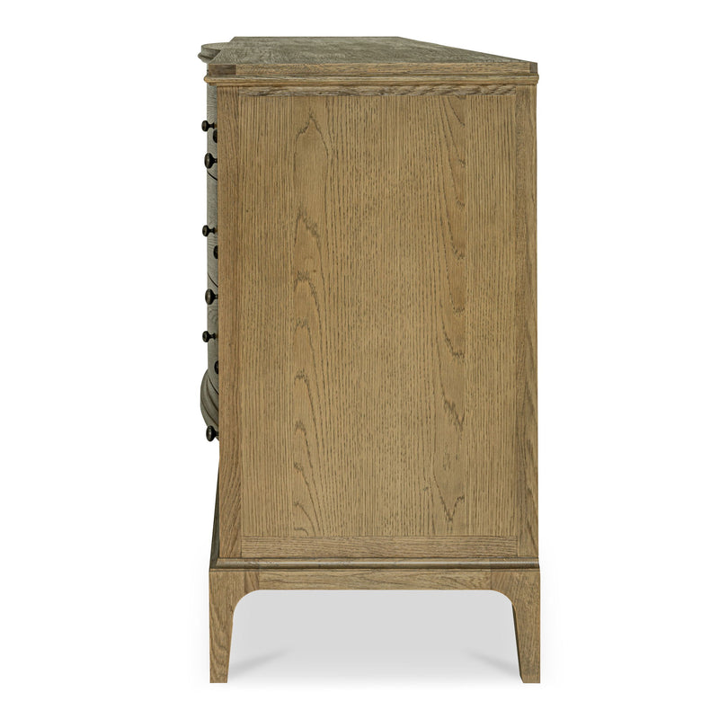 Sadie - Dresser - Light Brown - JaxCo Furniture