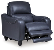 Mercomatic - Power Recliner With Adj Headrest - JaxCo Furniture
