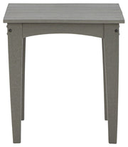 Visola - Gray - Square End Table - JaxCo Furniture
