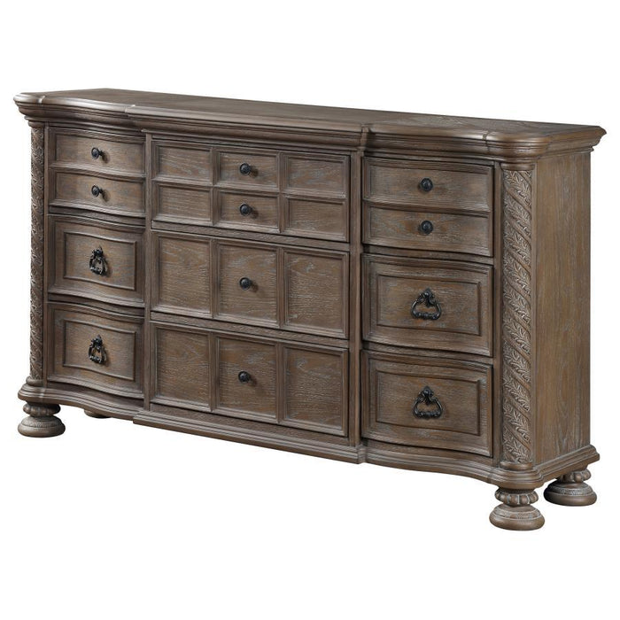 Emmett - 9-Drawer Dresser - Walnut - JaxCo Furniture