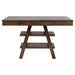 Dewey - Rectangular Counter Height Dining Table - Walnut - JaxCo Furniture