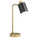 Cherise - Adjustable Angle Table Lamp - Antique Brass - JaxCo Furniture