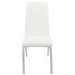 Bishop - Upholstered Dining Side Chair (Set of 2) - White - JaxCo Furniture