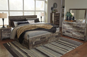 Derekson - Panel Bed - JaxCo Furniture