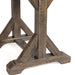 Finn - Trestle End Table - Walnut - JaxCo Furniture