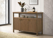 Crestmore - Dining Cabinet Sideboard Buffet - Walnut - JaxCo Furniture