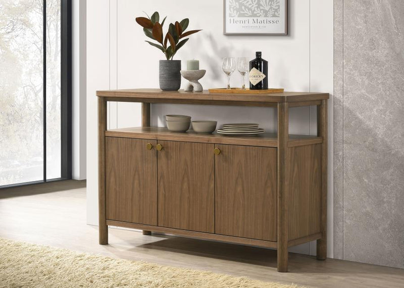 Crestmore - Dining Cabinet Sideboard Buffet - Walnut - JaxCo Furniture