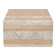 Rosa - Coffee Table - Multicolor Marble - JaxCo Furniture