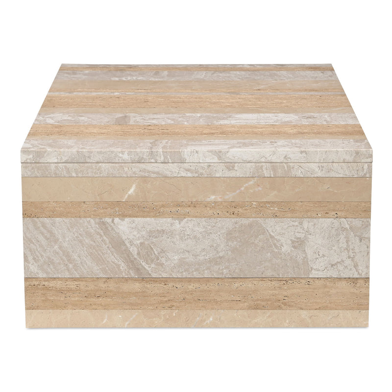 Rosa - Coffee Table - Multicolor Marble - JaxCo Furniture