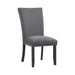 Tuscany - Standard Height Side Chair (Set of 2) - Charcoal - JaxCo Furniture