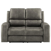 Brickston - Triple Power Reclining Loveseat - JaxCo Furniture