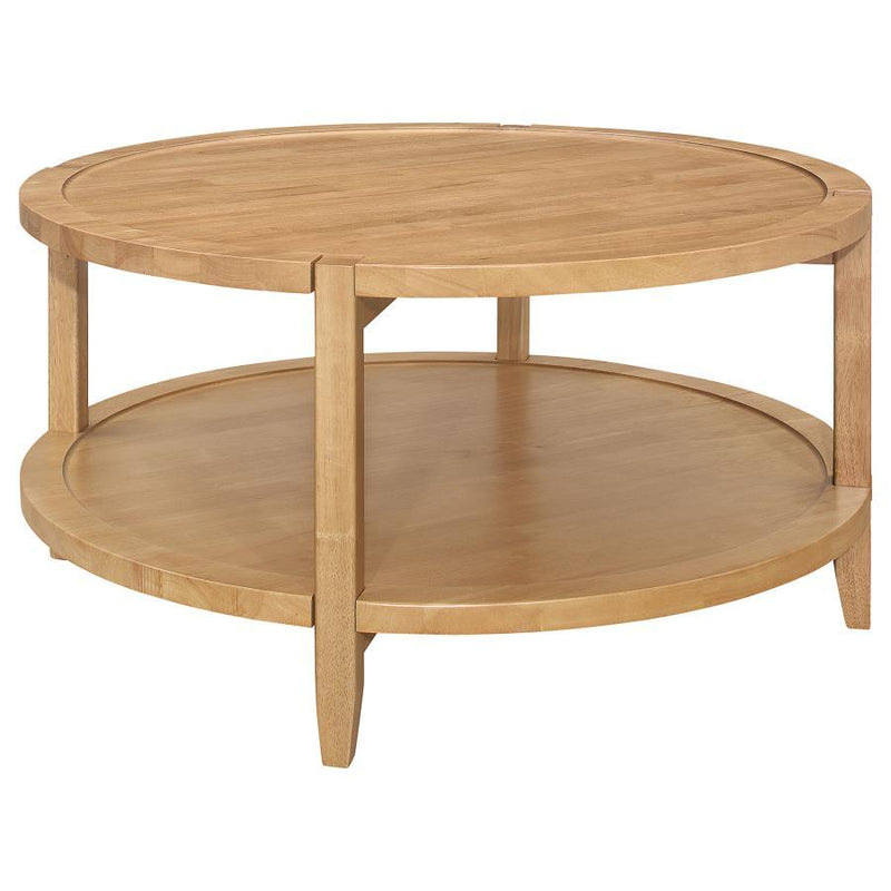 Camillo - Round Solid Wood Table - JaxCo Furniture