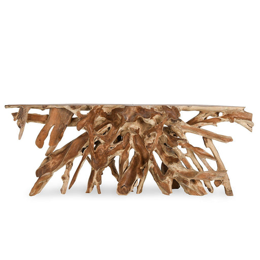 Shia - Console Table - Natural - JaxCo Furniture