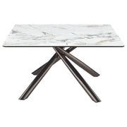 Carvell - Square Sintered Stone Table - JaxCo Furniture