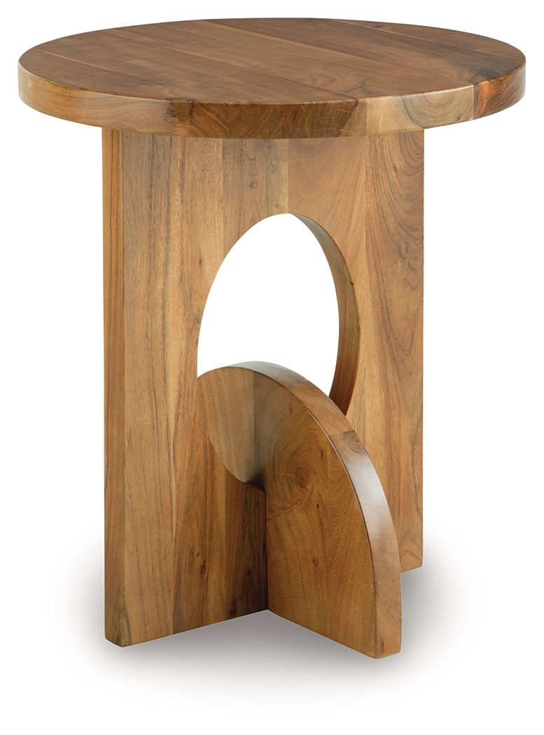 Hollbourne - Brown - Accent Table - JaxCo Furniture