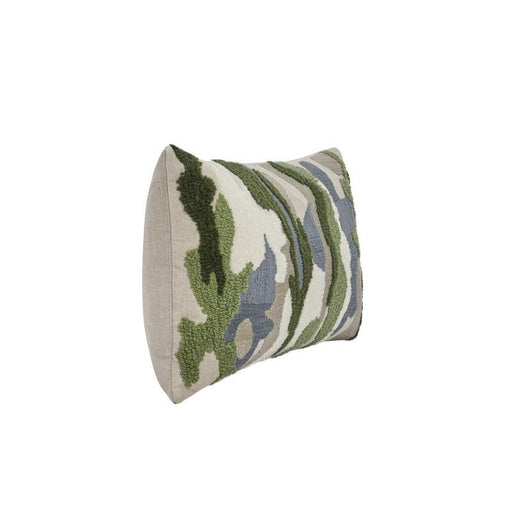 Renewed - RN Caney Pillow - Green/Blue Multi - JaxCo Furniture