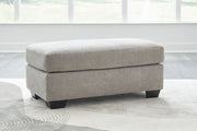 Avenal Park - Flannel - Ottoman - JaxCo Furniture