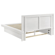 Jessica - Wood LED Panel Bed - JaxCo Furniture