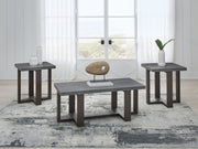 Dynnford - Gray / Brown - Occasional Table Set (Set of 3) - JaxCo Furniture