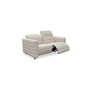 Juno - Power Recliner Sofa - Off White - JaxCo Furniture