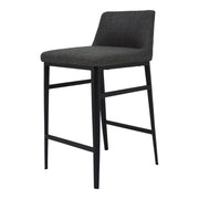 Baron - Counter Stool - Charcoal - JaxCo Furniture