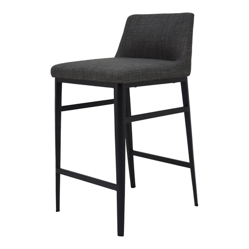 Baron - Counter Stool - Charcoal - JaxCo Furniture