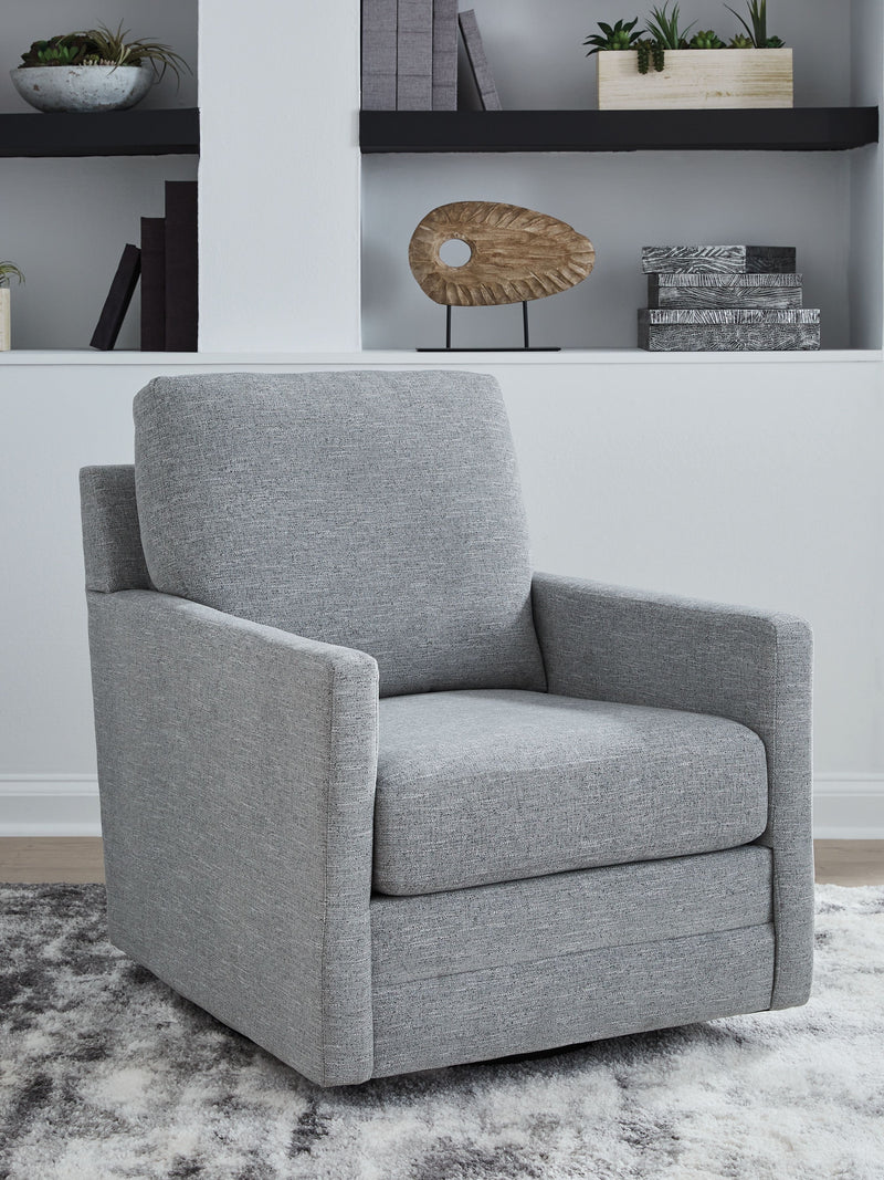 Freybourne Next-Gen Nuvella - Swivel Accent Chair - JaxCo Furniture