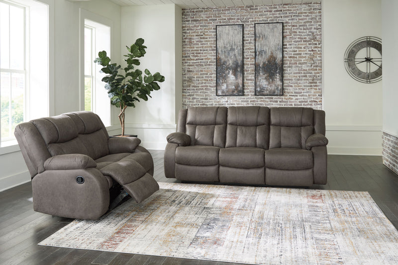 First Base - Reclining Living Room Set - JaxCo Furniture