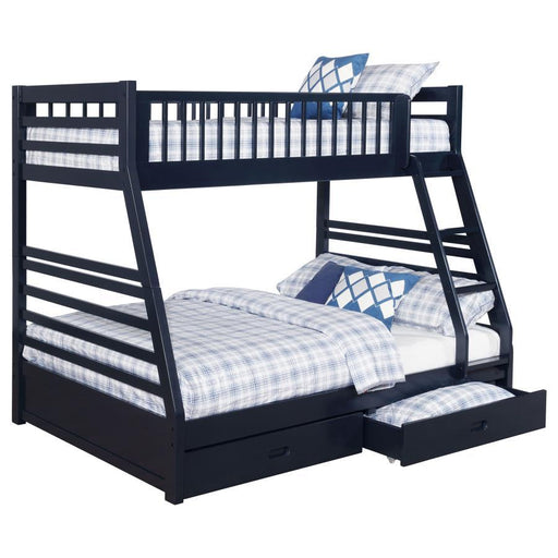 Ashton - 2-Drawer Wood Bunk Bed - JaxCo Furniture