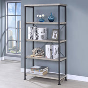 Analiese - 4-Shelf Bookshelf - JaxCo Furniture