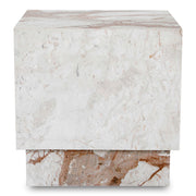 Layla - Side Table - Breccia Marble - JaxCo Furniture