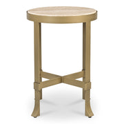 Holli - Side Table - Beige - JaxCo Furniture