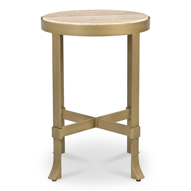 Holli - Side Table - Beige - JaxCo Furniture