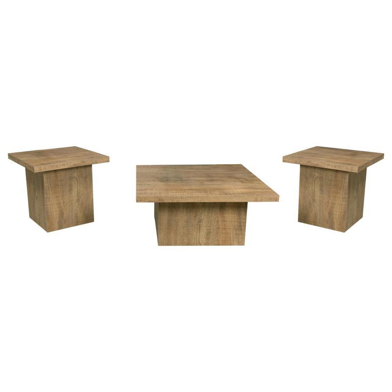Devar - Square Coffee Table Set - JaxCo Furniture