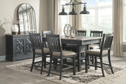 Tyler Creek - Black / Gray - Dining Room Server - JaxCo Furniture