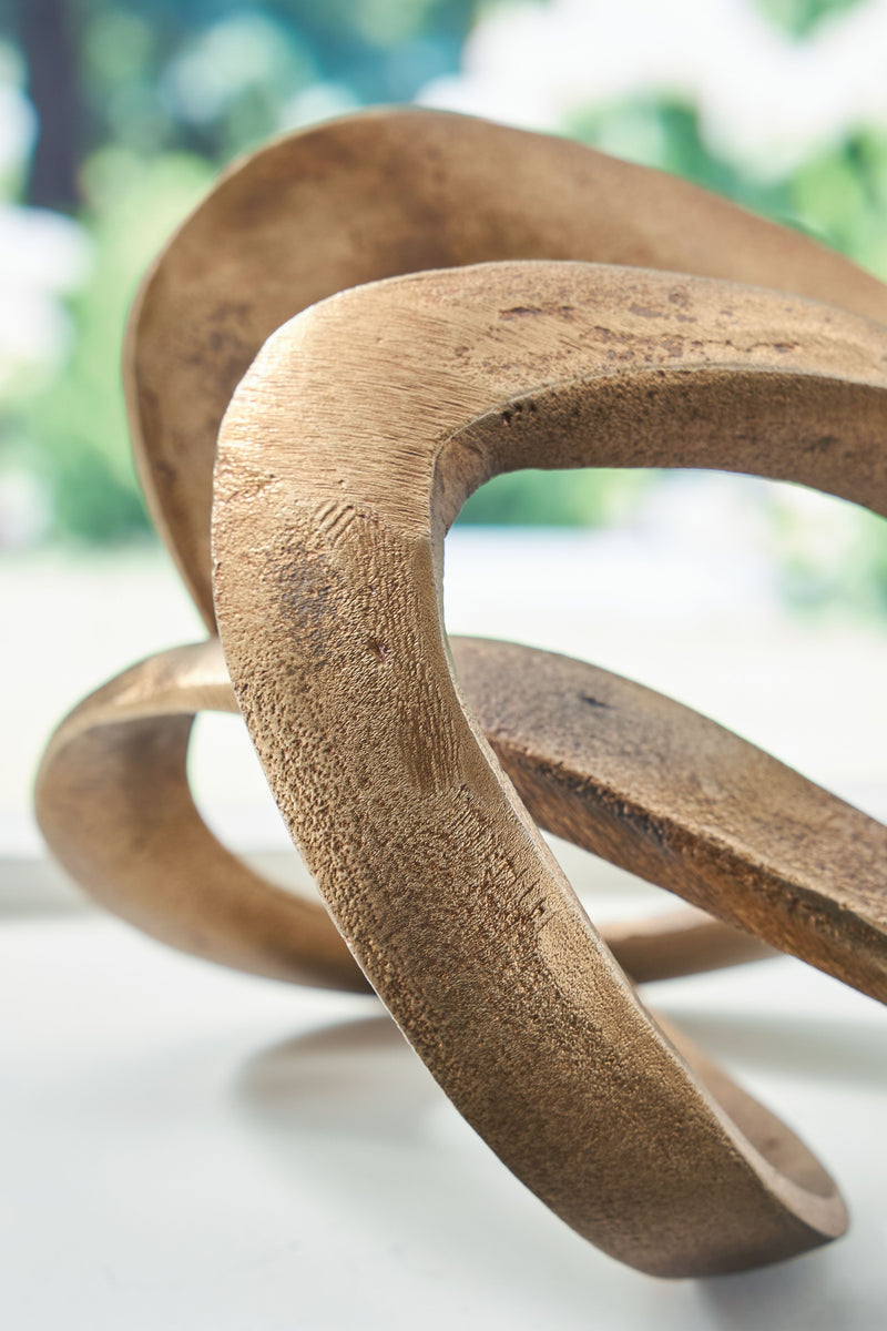 Dunnruck - Antique Brass Finish - Sculpture - JaxCo Furniture