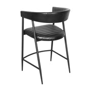 Preston - Counter Stool - Black - JaxCo Furniture