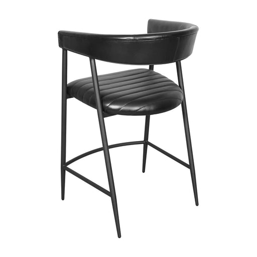 Preston - Counter Stool - Black - JaxCo Furniture