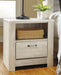 Bellaby - Whitewash - One Drawer Night Stand - JaxCo Furniture