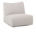 Atlas - Outdoor Swivel Accent Chair - Light Gray - JaxCo Furniture