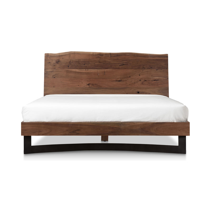 Bent - Queen Size Bed - Natural Stain - JaxCo Furniture