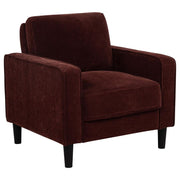 Ruth - Upholstered Track Arm Accent Chair - JaxCo Furniture