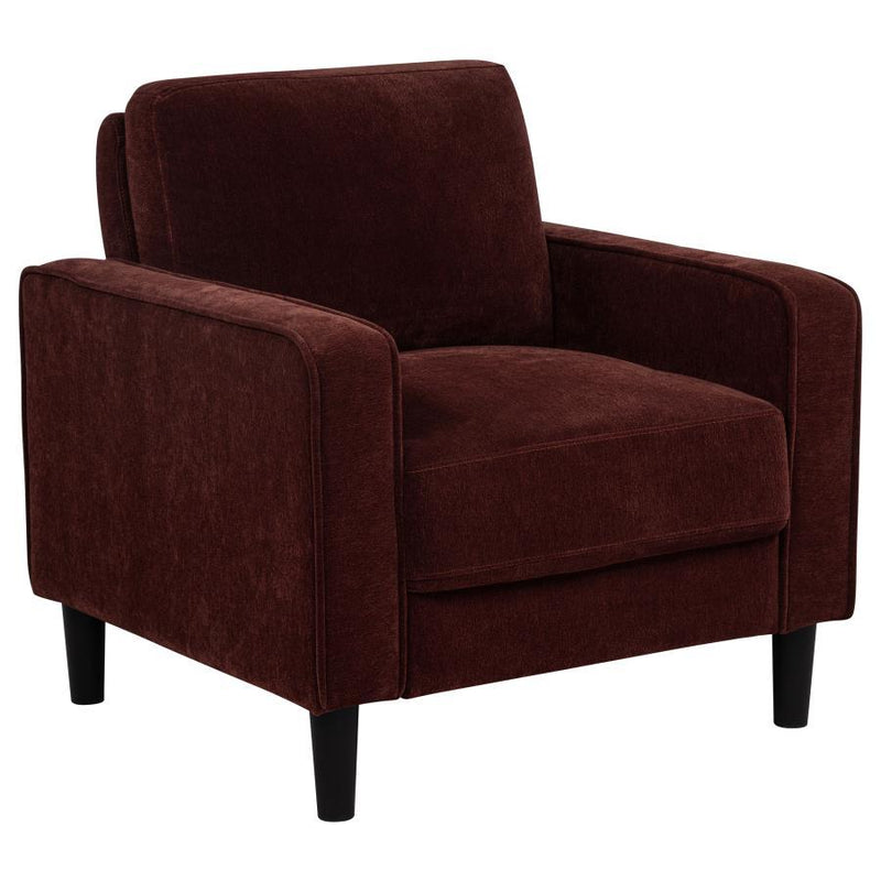 Ruth - Upholstered Track Arm Accent Chair - JaxCo Furniture