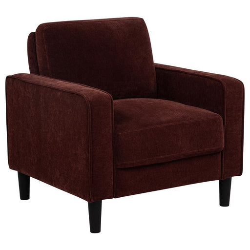 Ruth - Upholstered Track Arm Accent Chair - JaxCo Furniture