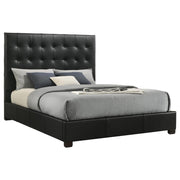Medley - Genuine Leather Platform Bed - JaxCo Furniture