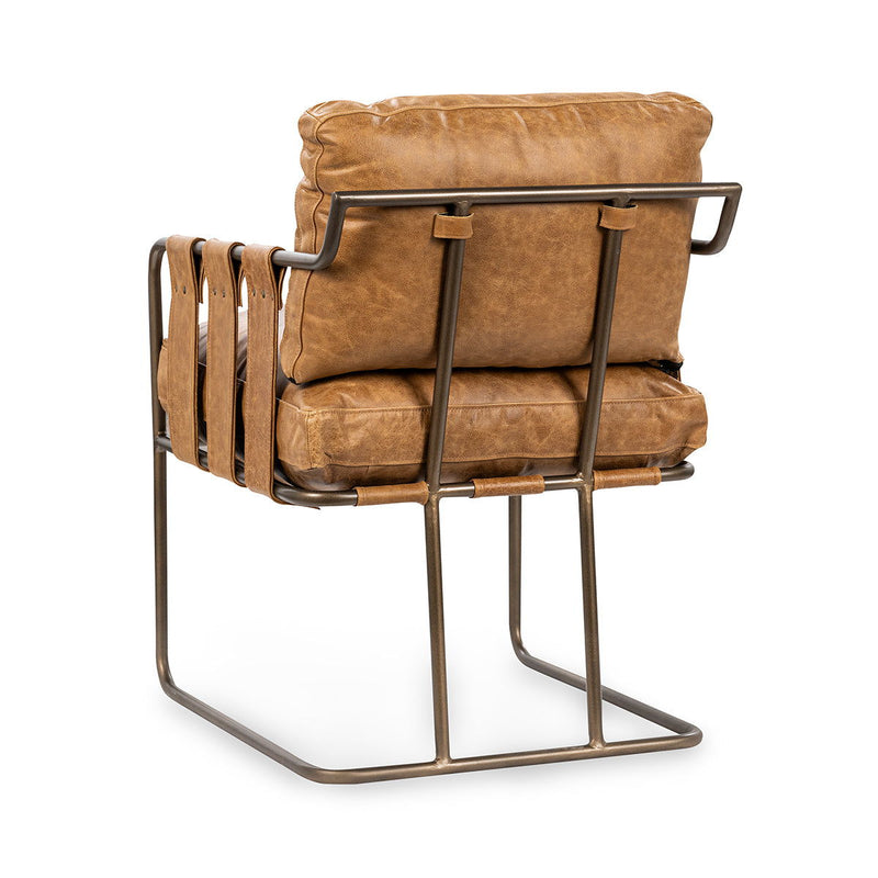 Strapling - Leather Dining Chair - JaxCo Furniture